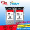 refillable ink cartridge for Canon CL-38 ink cartridge CL38 show ink level